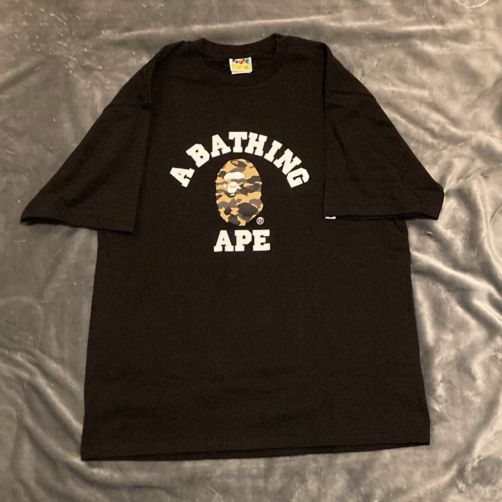 BAPE CAMO COLLEGE T-SHIRT